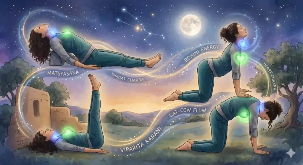 Best 12 Yoga Poses for Rohini Nakshatra Wellness
